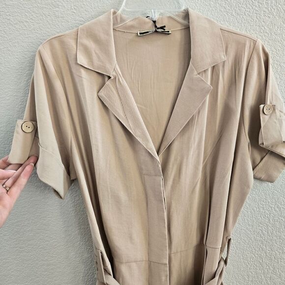 Yes-Zee jumpsuit Safari Romper suit size M New - Picture 3 of 9